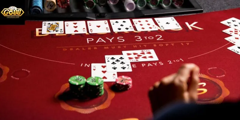 Luật chơi Xì dách (Blackjack) Go88 dễ hiểu 4 kinh nghiem choi blackjack 1