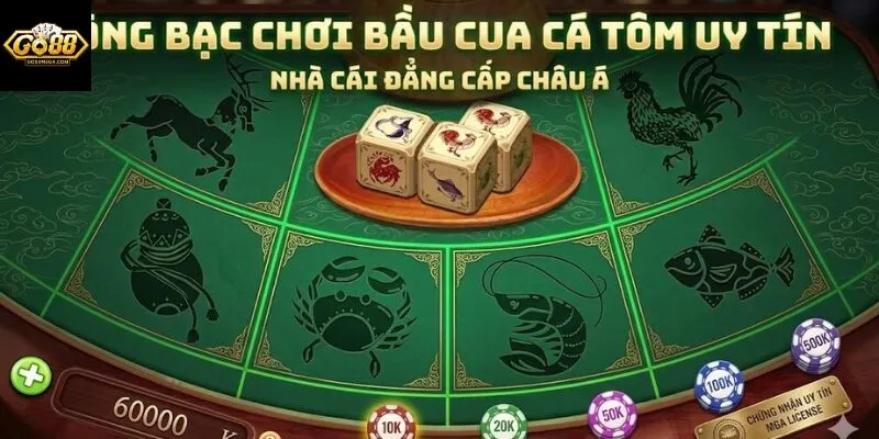 Công thức tính Bầu Cua Go88 dễ hiểu 2 luat choi bau cua